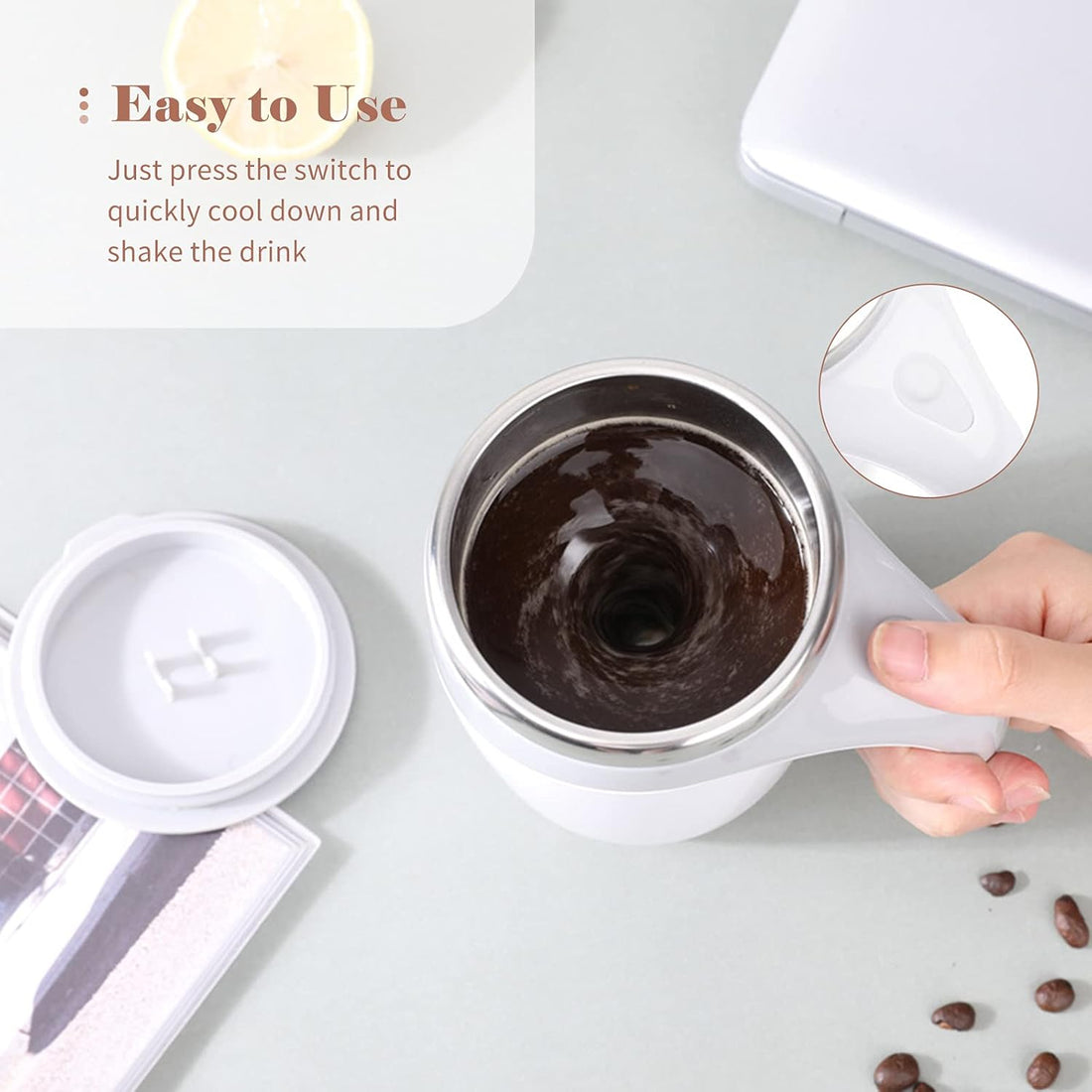 Self-Stirring Mug