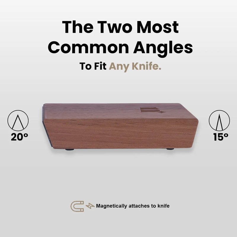 Rolling Knife Sharpener – Magnetic Angle Stand